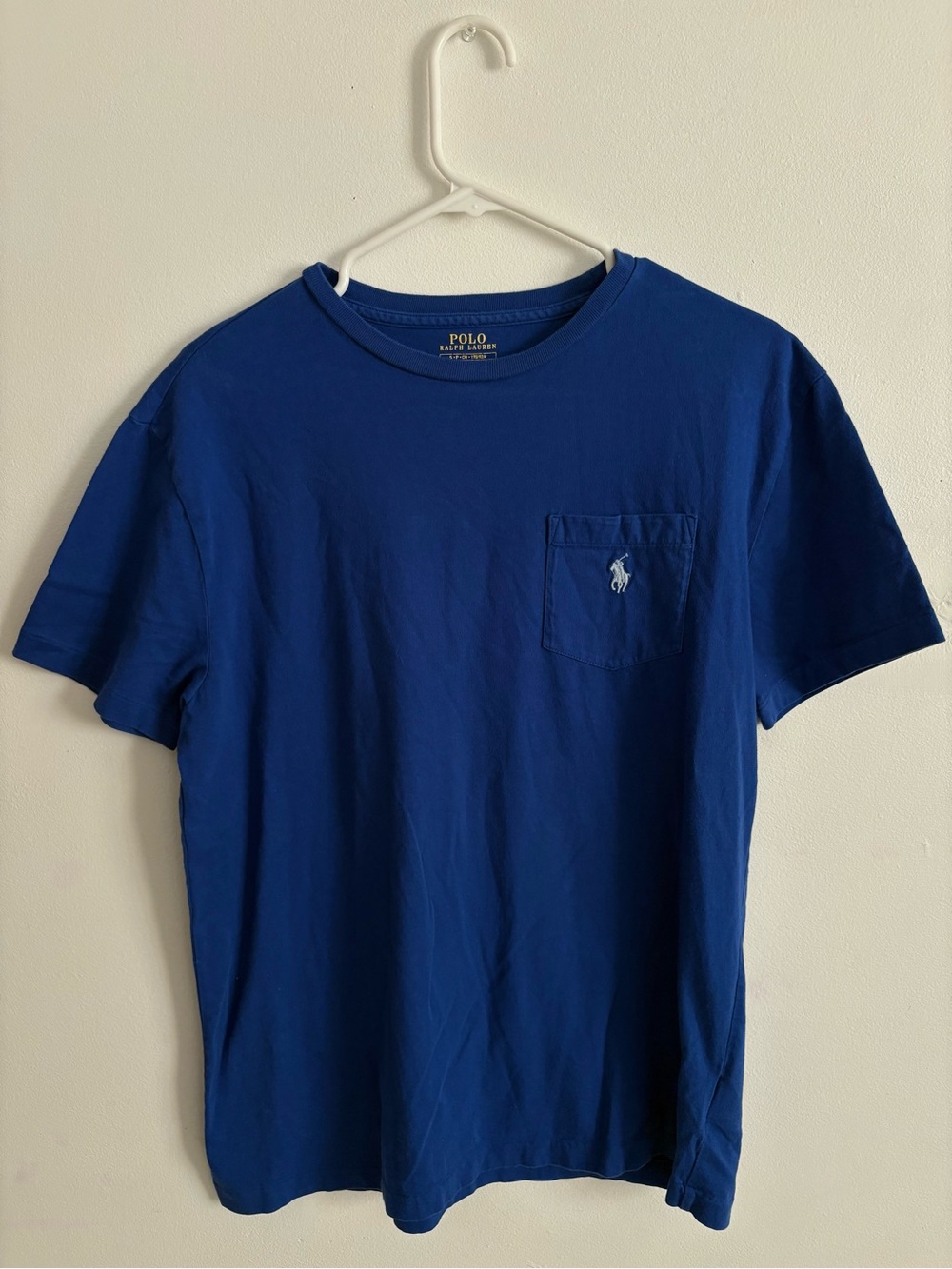 Polo by Ralph Lauren Men’s Navy Blue Pocket Crew Tee